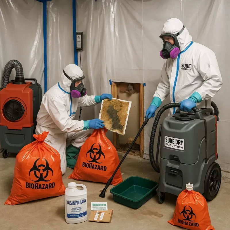 Contaminated Water Handling Protocols process in Sunflower County, MS