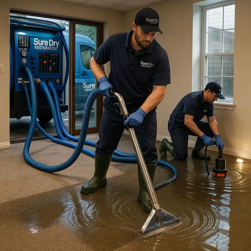 Water Extraction and Removal process in Sunflower County, MS